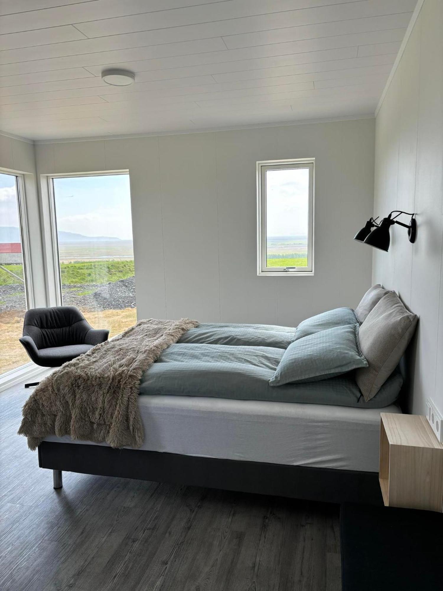 Country Cottage With Great View To The Glacier, Eyjafjallajoekull And Westman Islands Hvolsvollur Exterior photo